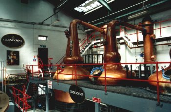 Wash- und Spiritstills in Glengoyne